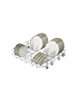 Aeg GF5200D2SNM Freestanding Full Size Dishwasher - 14 Place Settings - D Energy Rated