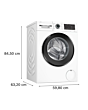 Bosch WGG254F1GB Series 6 10Kg 1400 Spin I-Dos Washing Machine - A Energy Rated - H84.5 W59.8 D58.8