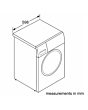 Bosch WGG254F1GB Series 6 10Kg 1400 Spin I-Dos Washing Machine - A Energy Rated - H84.5 W59.8 D58.8
