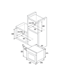 Cata SWING60SS 8 Function Electric Side Opening (Reversible) Oven - H59.5 W59.5 D57