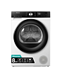 Hisense Dh3s802bw3 3S Series Wifi-Enabled 8Kg Heat Pump Tumble Dryer - White