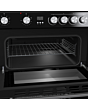 Hisense HDE3211BBUK 60cm Double Oven Electric Cooker with Ceramic Hob - Black