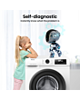 Hisense WF1Q8041BW 8Kg 1400 Spin Washing Machine - A Energy Rated - H85 W60 D52