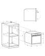 Hoover HOC3158IN Built In Single Oven - H59.5 W59.5 D56.8