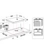Hotpoint PPH60PFIXUK 4 Burner Gas Hob - H4.1 59 D51