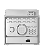 Midea MBO65M90D2-BK Xpress Fry Multifunction Built In Single Oven - H59.5 W59.5 D57.5