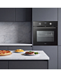 Midea MBO65M90D2-BK Xpress Fry Multifunction Built In Single Oven - H59.5 W59.5 D57.5