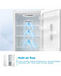 Midea MDRB424FGC01I 70/30 Total No Frost Fridge Freezer - C Energy Rated - H193.5 W65.7 D68.8