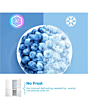 Midea MDRB424FGC01I 70/30 Total No Frost Fridge Freezer - C Energy Rated - H193.5 W65.7 D68.8