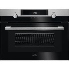 Aeg KMK565000X 8000 Series Built In Combi Microwave - H45.5 W59.5 D56.7