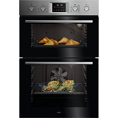 Aeg OU5CP40M Built In Double Electric Oven - Catalytic - H88.8 W59.4 D56.8