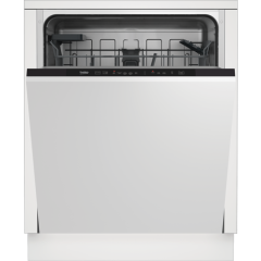 Beko DIN15C20 Integrated Full Size Dishwasher - 14 Place Settings - E Energy Rated
