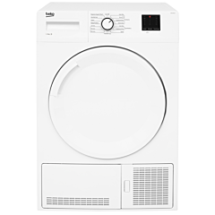 Beko DTBC10001W 10Kg Condenser Dryer - H84.6 W59.7 D63.3