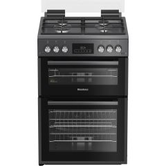 Blomberg GGRN655N 60Cm Double Oven Gas Cooker - Lid - Top 32L Main 72L