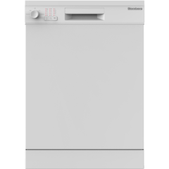 Blomberg LDF30210W Full Size Dishwasher - 14 Place Settings - E Energy Rated