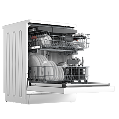 Blomberg LDF53400W Freestanding Dishwasher - Top Rack - 15 Place Settings