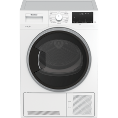 Blomberg LTK38020W 8Kg Condenser Tumble Dryer - Sensor Dry - B Energy Rated - H84.6 W59.7 D58.9