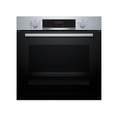 Bosch HQA574BS3B Series 4 Built In Single Electric Oven - Pyrolytic - H59.5 W59.4 D54.8