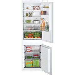 Bosch KIN86NSE0G Series 2 60/40 Built-In Frost Free Fridge Freezer - Sliding Hinge - E Energy Rated