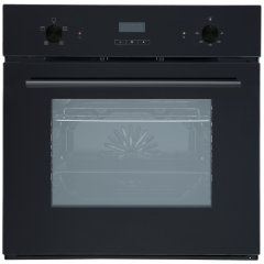 Cata CUL57PGBK Built In Electric Single Oven - Timer - Plug On -H59.0 X W59.5 X D53.0