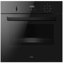 Cda SC223BL Built In Single Electric Oven - Air Fry - H59.5 W59.5 D57