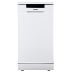 Hisense HS523E15WUK Slimline Dishwasher - 10 Place Settings - Top Rack - E Energy Rated 