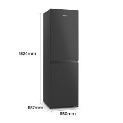 Hisense RB327N4BBE Frost Free Fridge Freezer - E Energy Rated - H182.4 W55 D55.7