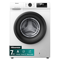 Hisense WF1Q7021BW 7Kg 1200 Spin Washing Machine - A Energy Rated - H85 W60 D43.5