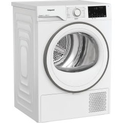 Hotpoint CHD93MWWSUK 9Kg Heat Pump Tumble Dryer With Pet Hair Care - H84.6 W59.8 D60.7