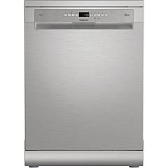 Hotpoint H8F HP51X UK Full Size Freestanding Dishwasher - 15 Place Settings - Third Rack - B Energy 