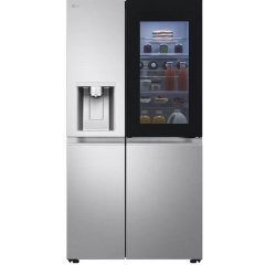 Lg GSXE91BSAD Side By Side 91.3Cm Non Plumbed - Fridge Freezer - Brushed Steel