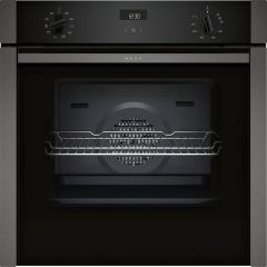 Neff B3ACE4HG0B N50- Single Fan Oven - Slide & Hide - Telescopic - H59.5 W59.4 D54.8