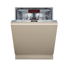 Neff S155HVX00G N50 Integrated Full Size Dishwasher - Top Rack -14 Place Settings - D Energy Rated