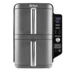 Ninja SL400UK Double Stack XL 2-Drawer 9.5L Air Fryer - Grey