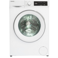 Sensis WMF01814AW 8Kg Washing Machine - Rapid 15-Minute Cycle - A Energy Rated - H84.5 W59.7 D55.7
