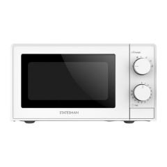 statesman SKMS0720MPW 20 Litres Single Microwave - 700W - H24.3 W44.6 D33.8