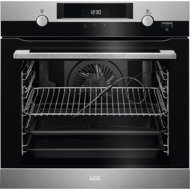 Aeg BPK5562260M 6000 Built In Electric Single Oven - Meat Probe - Pyrolitic - A+ Energy Rated - H59.