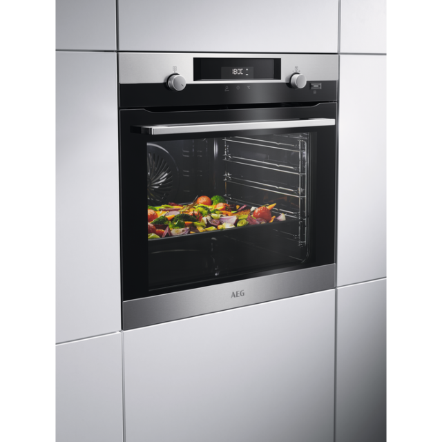 Aeg BPK5562260M 6000 Built In Electric Single Oven - Meat Probe - Pyrolitic - A+ Energy Rated - H59.