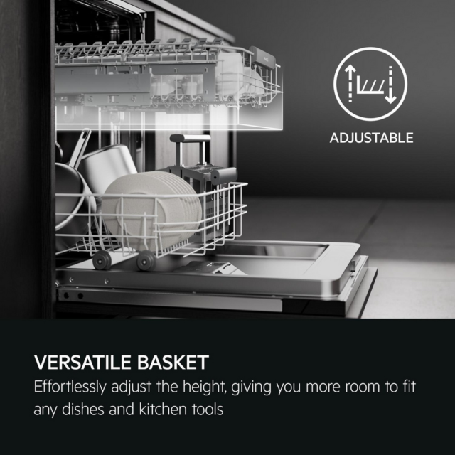 Aeg GF5200D2SNM Freestanding Full Size Dishwasher - 14 Place Settings - D Energy Rated