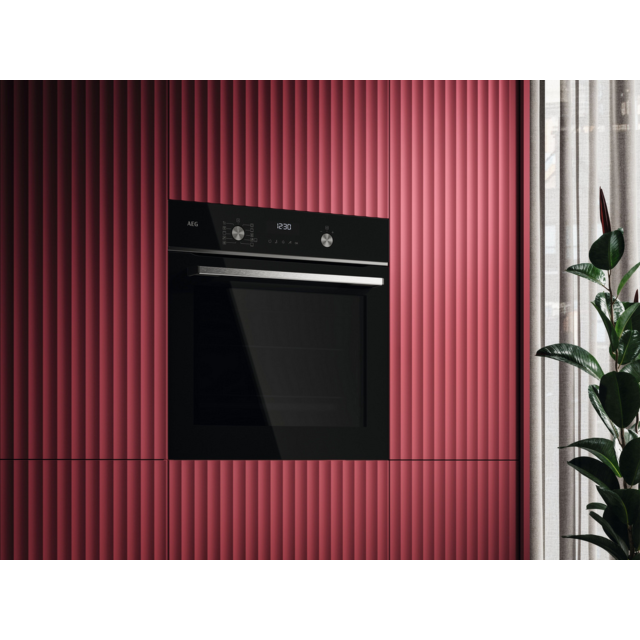 Aeg GR6PB52FSB Built In Electric Single Oven - Temperature Probe - H59.4 W59.6 D56.9