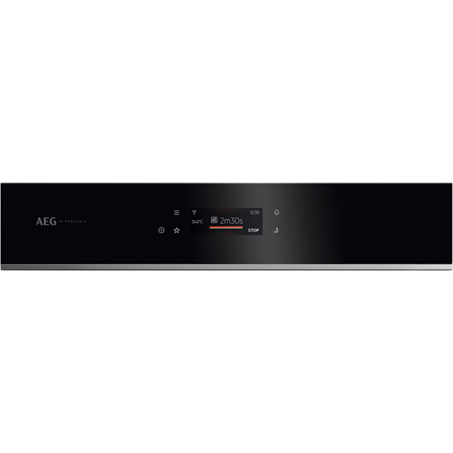 Aeg GX7PB63FSB Built In Electric Single Oven - Pyrolyitc - Temperature Sensor - H59.4 W59.6 D56.9