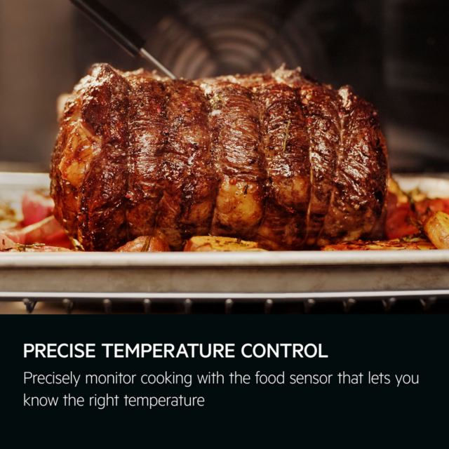 Aeg GX7PB63FSB Built In Electric Single Oven - Pyrolyitc - Temperature Sensor - H59.4 W59.6 D56.9