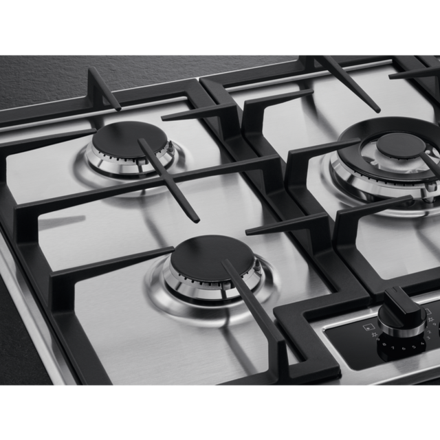 Aeg HGB75420YM Gas Hob - Step Power - H4.4 W74.5 D51