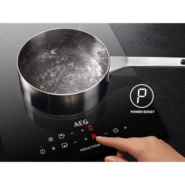 Aeg ILB64334CB 3000 Induction Hob - Hob2hood - Plug & Play - H4.4 W59 D52