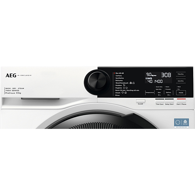 Aeg LWR72956M4B 7000 Series - 9Kg/5Kg 1600 Spin Washer Dryer - A Energy Rated - H84.7 W59.7 D57.6