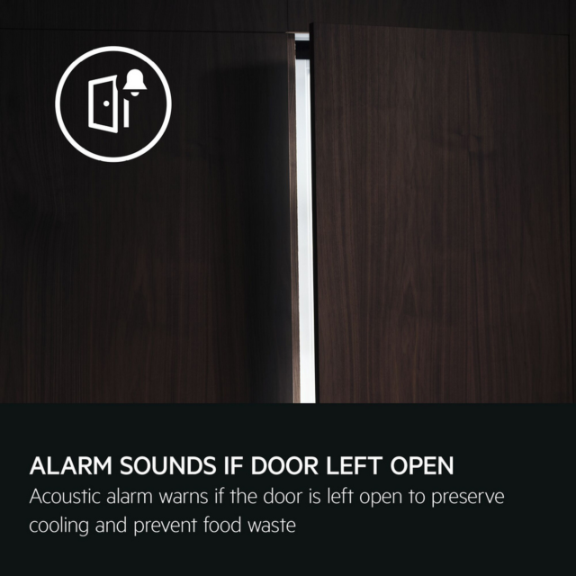 Aeg NSC6L18ZES Built In 70/30 Low Frost Fridge Freezer - Sliding Hinge - E Energy Rated
