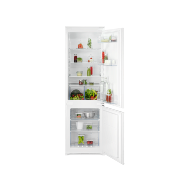 Aeg NSC6N18ZES Int 70/30 Frost Free Fridge Freezer - E Energy Rated - Sliding Hinge
