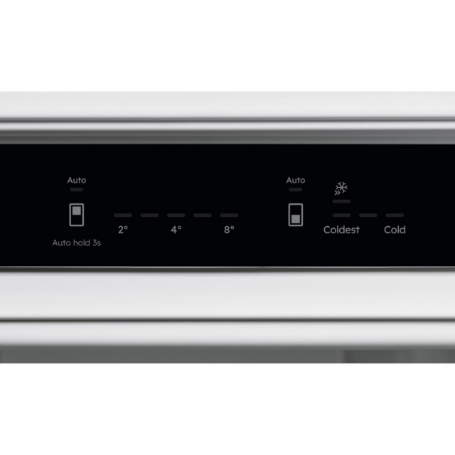 Aeg NSC7T185ES Built In 50/50 Frost Free Fridge Freezer - Sliding Hinge - E Energy Rated