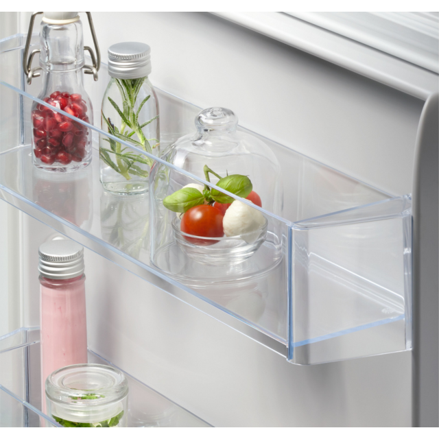 Aeg NSK6D181EC Fully Integrated Larder Fridge - Fixed Hinge - E Energy Rated