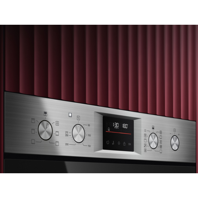 Aeg OU5CP40M Built In Double Electric Oven - Catalytic - H88.8 W59.4 D56.8